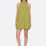 Violet Halter Mini Dress Green