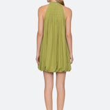 Violet Halter Mini Dress Green