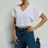 Stevie Top Optic White