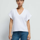 Stevie Top Optic White