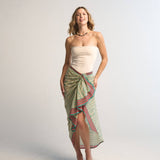 Savina Pareo Skirt Turquoise