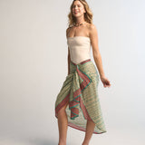 Savina Pareo Skirt Turquoise