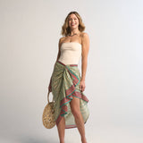 Savina Pareo Skirt Turquoise