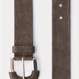 Leather Wrap Borrelo Belt Taupe