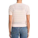 Leslie SS Cardigan Light Pink