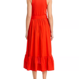 Zayla Dress Red Tangerine