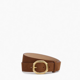 Audrey Belt Umber Suede