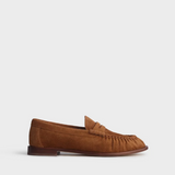 Lexi Italian Loafers Umber Suede