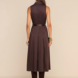 Kolton Dress Dark Java
