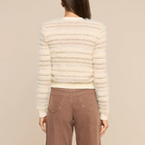Ariadne Cardigan Ecru/Natural Multi