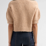 Crystal Lace Millicent Cardigan Light Russet