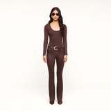 Ruth Jean Dark Java Coated