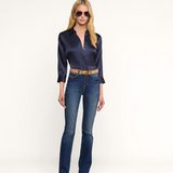 Dani Silk Blouse Midnight