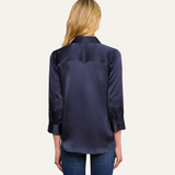 Dani Silk Blouse Midnight