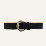 Roden Suede Belt Black
