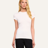 Ressi Fitted Tee White
