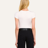 Ressi Fitted Tee White