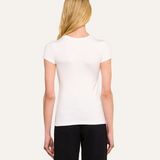 Ressi Fitted Tee White