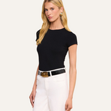Ressi Fitted Tee Black