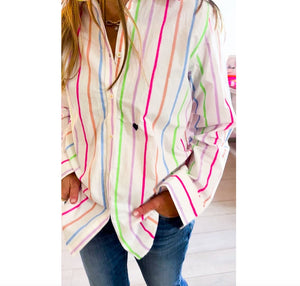 Mia Multi Stripe Shirt