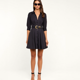Journi Shirt Dress Black