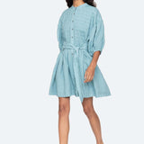 Violet Mini Dress Blue