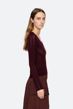 Paxton Top Burgundy