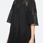 VALI EMB MINI DRESS (D2)
