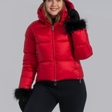 Val Cenis Short Jacket Red