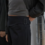 Cummerbund Pants Black