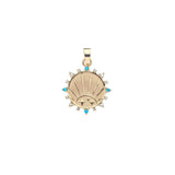 STRONG Petite Embellished Coin (Rising Sun)