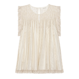 The Keepsake Lace Shell Top Cream