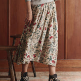 The Canary Skirt Floating Butterfly