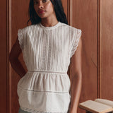 The Sonnet Top True White