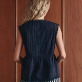 The Sonnet Top Navy