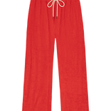 The Micro Terry Horseshoe Sweatpant Pimento