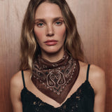 The Silk Bandana Chocolate