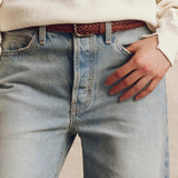 The Slouch Wide Leg Jean Tidal Wash
