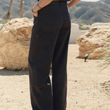 The Mill Pant Washed Black