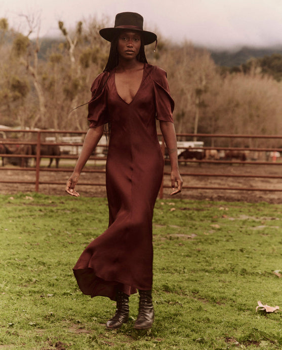 The Century Dress Cinnabar