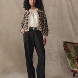 The Windsor Cardigan Leopard