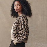 The Windsor Cardigan Leopard