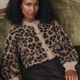 The Windsor Cardigan Leopard