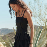 The Structured Victorian Tank Black