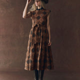 The Tulsa Dress Geo Bandana Print
