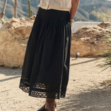 The Structured Victorian Skirt Black