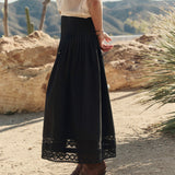 The Structured Victorian Skirt Black
