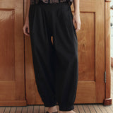 The Elastic Blouson Pant Black