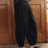 The Elastic Blouson Pant Black