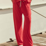 The Micro Terry Horseshoe Sweatpant Pimento